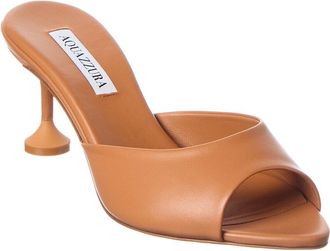 Aquazzura Bisous 65 Leather Mule