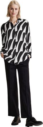 Street One Abstracte Print Lange Mouwen Blouse