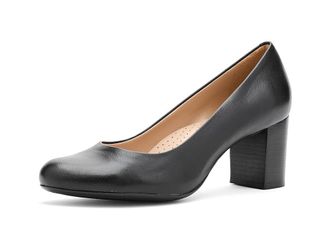 Marc Joseph New York Midtown Pump Womens Shoes Black Napa : 9.5 M, Leather