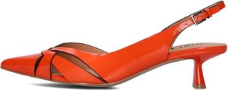 Bibi Lou Schoenen, Dames, Oranje, 37 EU, Elegante Slingback Hakken voor Vrouwen