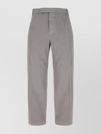 Thom Browne cotton chino pants button detail