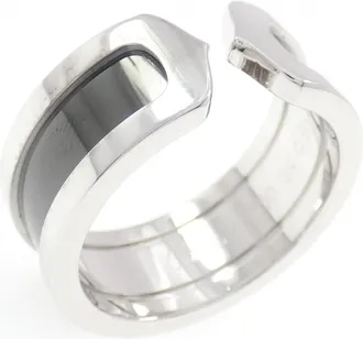 Cartier C2 White Gold (18K) Band Ring (Pre-Owned)