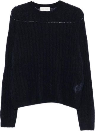 Lisa Yang Truien & Vesten, Dames, Blauw, S, Kasjmier, Amabel Sweater