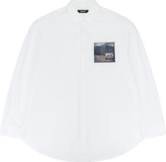 Undercover WHITE TWIN PEAKS PATCH SHIRT