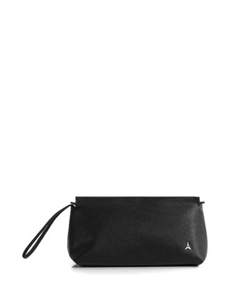 Mani&egrave;re De Voir Jessy braided-handle wash bag - Black