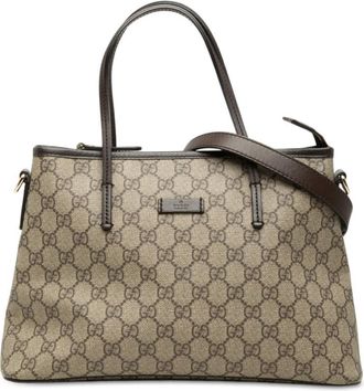 Gucci Pre-owned Gucci Small GG Supreme Convertible Tote Ladies RU9LYKJ8E930HF51
