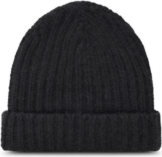 Warm-Me Cashmere Muts - Heren - Hoeden - Zwart - ONE Size - Kasjmier - Accessoires