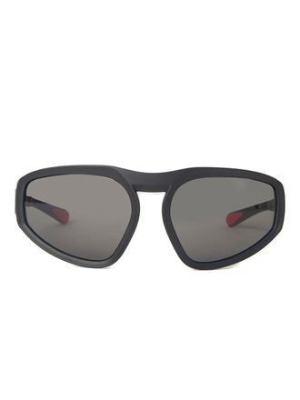 Moncler cat-eye frame sunglasses - Black