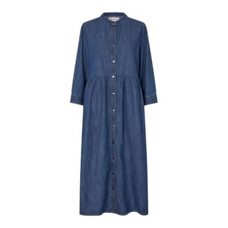 Lollys Laundry Kleedjes, Dames, Blauw, XS, Jurken