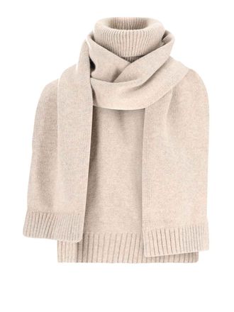 LVIR Scarf with collar in wool blend