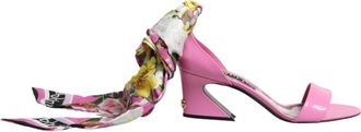 Dolce & Gabbana Dames, Schoenen, Roze, Maat: 38 1/2 EU Leer