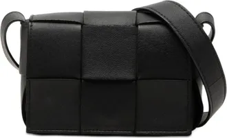 Bottega Veneta Pre-owned Bottega Veneta Extra Mini Nappa Maxi Intrecciato Cassette Crossbody Ladies 51SN521NLFFGFVSS