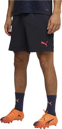 Puma Heren Cup Shorts (Marine/Oranje)