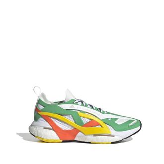 adidas Groene Solarglide Sneakers Logo Rubberen Zool - Dames - Hardloopschoenen - Veelkleurig - 41 1/2 EU - Fitness