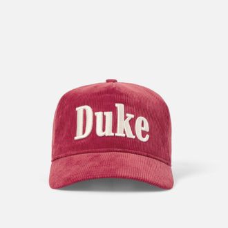 Duke + Dexter Duke + Dexter, Unisex Duke Red Corduroy Cap, Size