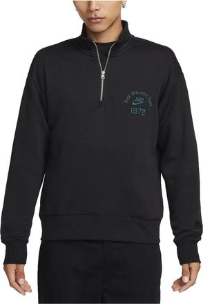 Nike Sportswear Club Fleece Half Zip Sweatshirt (Asia Sizing) Black FQ7976-010
