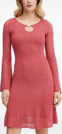 Marciano Abito corto a maniche lunghe con cut-out - Rosa
