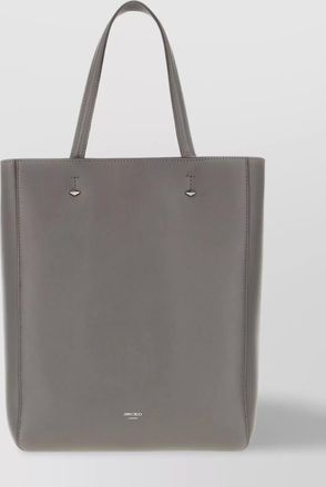 Jimmy Choo London medium lenny calf leather tote bag