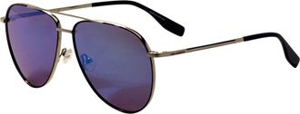 Karl Lagerfeld Unisex 59mm Silver Sunglasses KL360S-040-59