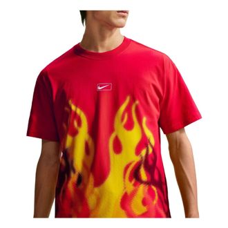 Nike Sportswear T-Shirt Asia Sizing University Red HJ0767-657