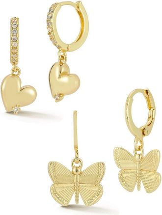 Sphera Milano Plated Cz Earrings