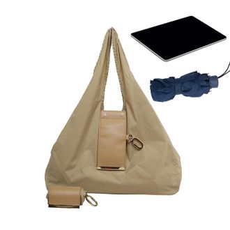 Generic Tote Bag | PU Leather Trendy Purses | Folding Handbag Keyring Shopping Bag,for Students Teachers Travel Outdoor School Shopping Office Work Beach Picn