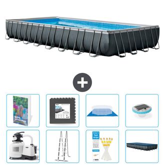 Intex Piscina Ultra Xtr Rectangular - 975x488x132 Cm - 9-piezas S608