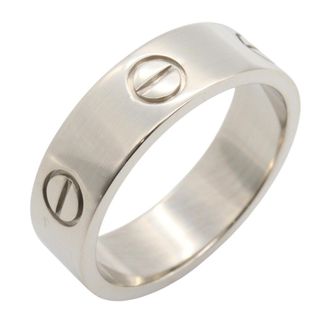 Cartier Silver White Gold (18K) Band Ring (Pre-Owned)