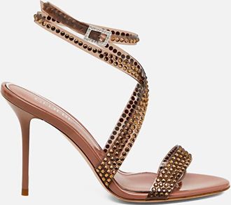 Gedebe Womens Kim Jelly Crystal Heels In Bronze