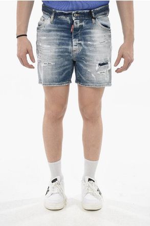 Dsquared2 Faded Denim Bro Fit Shorts size 54