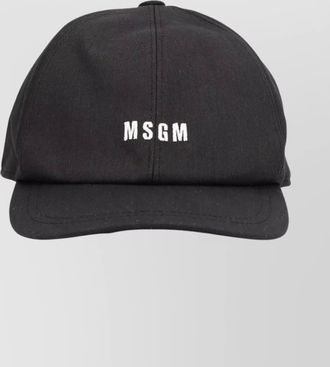 Msgm cotton baseball cap