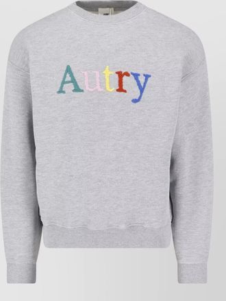 Autry logo-embroidery sweatshirt