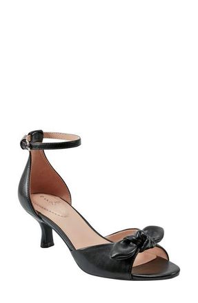 Bandolino Andora Ankle Strap Kitten Heel Sandal in Blk01 at Nordstrom, Size 8.5