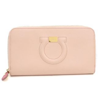 Ferragamo Leather Long Wallet (Bi-Fold) (Pre-Owned)