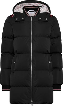 Thom Browne Piumino con zip - Nero