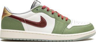 Nike Jordan Air Jordan 1 Low SE Year of the Dragon sneakers - men - Rubber/Leather/Fabric - 10.5 - Green