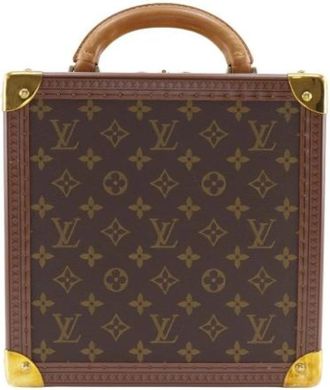Louis Vuitton Pre-owned Canvas Handtas - Dames - Vintage Handtas - Bruin - ONE Size - Vintage