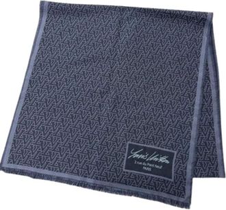 Louis Vuitton Pre-owned Stole - - Pre-owned - Uomo - Blu - ONE SIZE