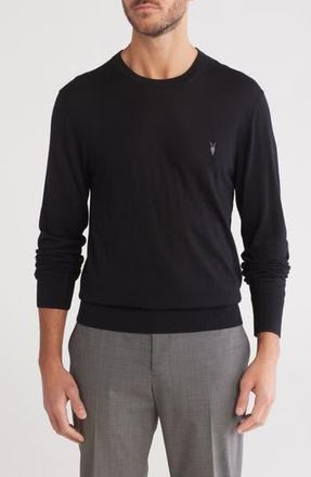 AllSaints Nomo Crewneck Sweater in Black at Nordstrom Rack, Size Xx-Large