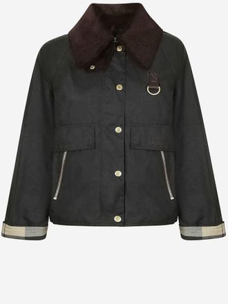 Barbour Reighton gewaxt katoenen jack
