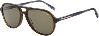 Hackett HSK3341 147 Mens Sunglasses Brown Size 55