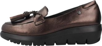 Stonefly Plume 19 Moccasin - Dames - Sleehakken - Bruin - 38 EU - Leer - Schoenen