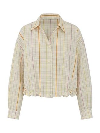 C&acirc;llas Milano Lille Blouson hem shirt in Nat/pink/yellow at Nordstrom, Size 14 It