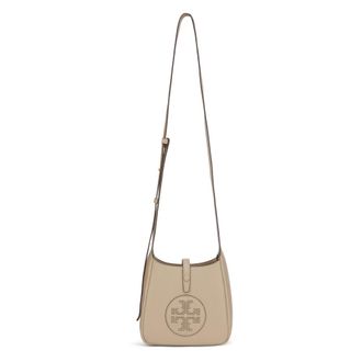 Tory Burch Tassen, Dames, Grijs, ONE Size, Leer, Cross Body Bag