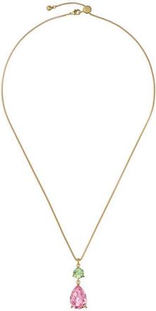 Ted Baker Tearsa Crystal Teardrop Pendant Necklace in Metallic Gold at Nordstrom
