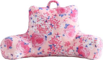 Betsey Johnson Floral Plush Back Rest Decor Pillow in Pink at Nordstrom Rack