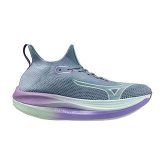 Mizuno Womens Neo Vista Running Shoes In Citadel Bay Paisley Purple