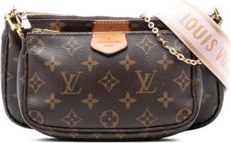 Louis Vuitton Pre-owned Cross Body Bags, female, Brown, Size: ONE SIZE Pre-owned Cross Body Bag