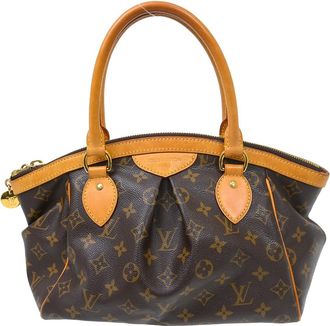 Louis Vuitton Tivoli Monogram Canvas Brown Canvas Handbag (Pre-Owned)