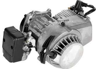 Infinite Motor De Dos Tiempos De 49 Cc Con Arranque Por Tirador Para Mini Quads Y Buggies - Aleaci&oacute;n De Aluminio, Embrague Centr&iacute;fugo